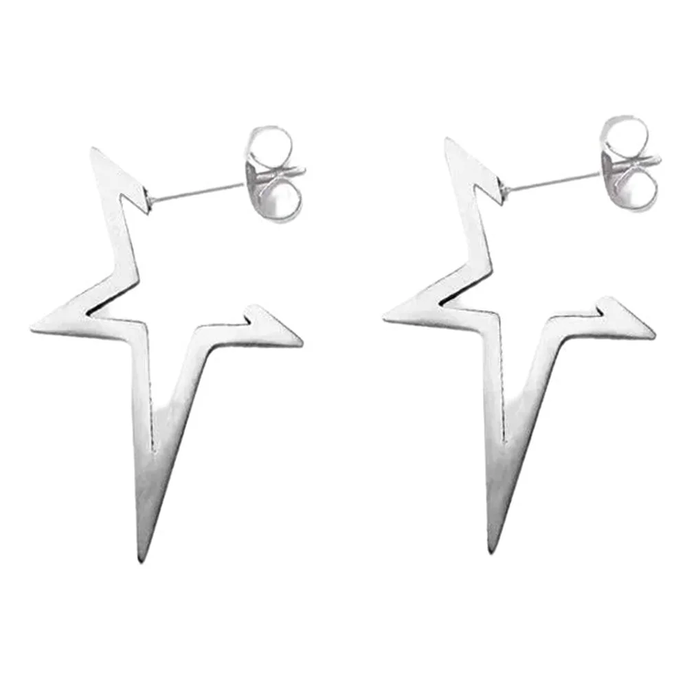 Pointed Star Earrings — view 2 Pointed Star Earrings — view 2