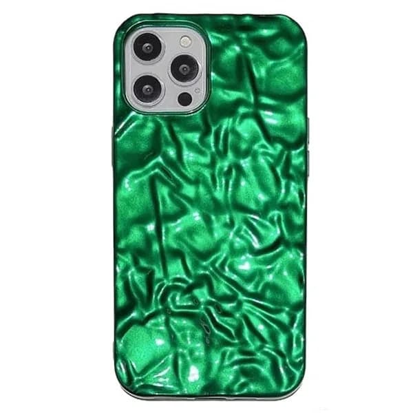 Aesthetic Tin Foil iPhone Case — view 2 Aesthetic Tin Foil iPhone Case — view 2