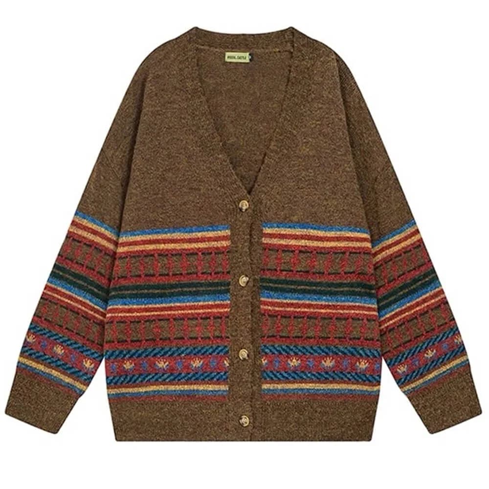 Grandpa Aesthetic Oversized Cardigan — view 1 Grandpa Aesthetic Oversized Cardigan — view 1