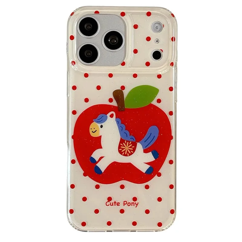 Cute Pony iPhone Case — view 1 Cute Pony iPhone Case — view 1