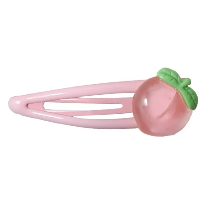 Peach Hair Clips 4 Pcs Set — view 2 Peach Hair Clips 4 Pcs Set — view 2