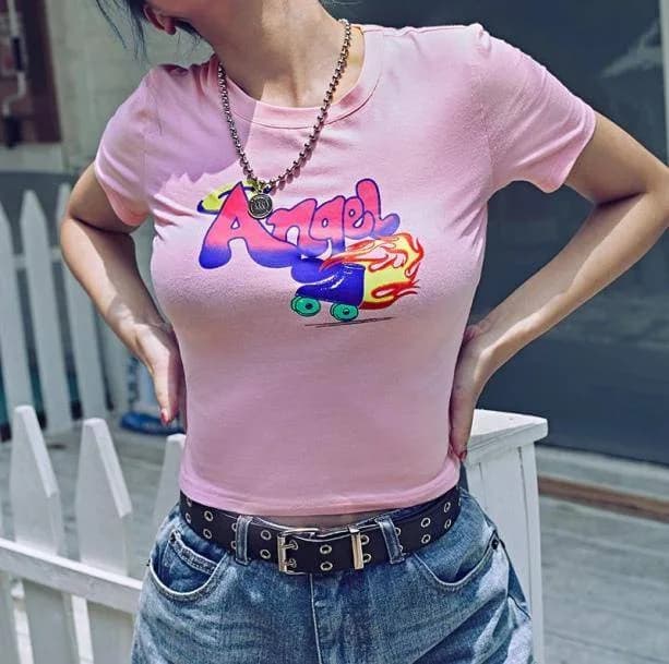 90s Baby Girl Tee — view 2 90s Baby Girl Tee — view 2