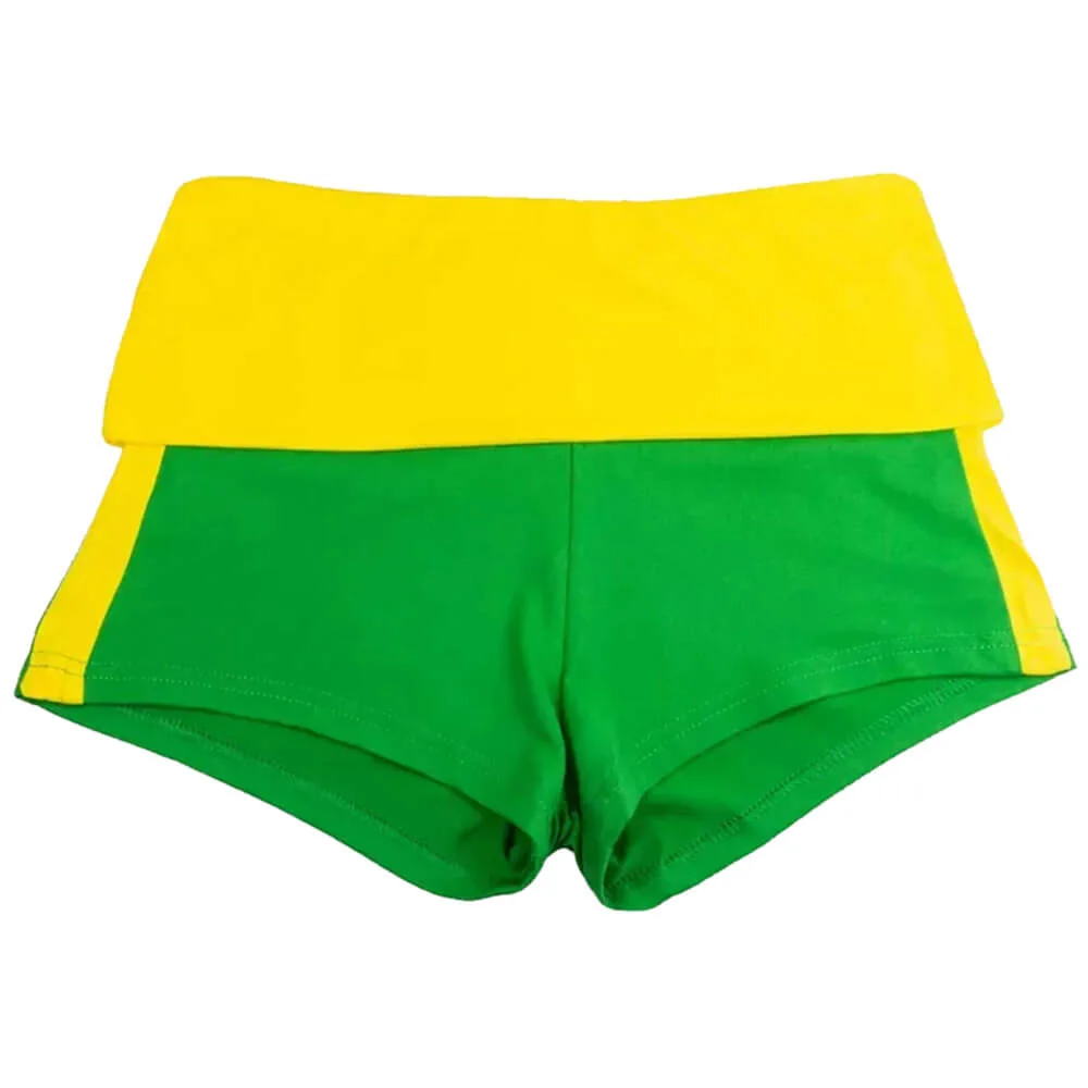 Brasil Y2K Mini Shorts — view 2 Brasil Y2K Mini Shorts — view 2