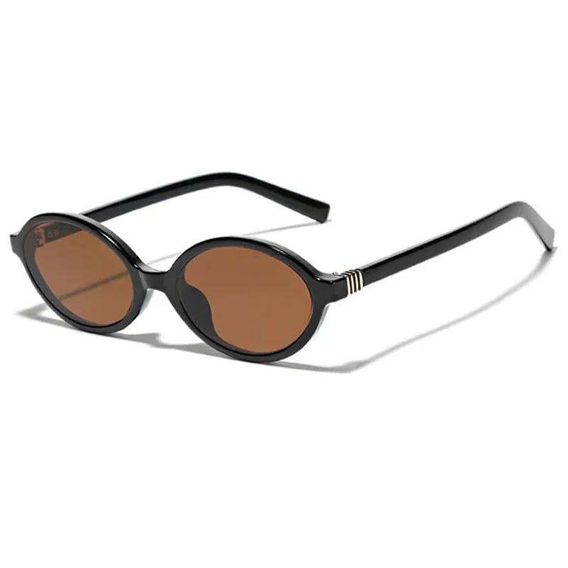 Tinted Lens Oval Sunglasses — view 1 Tinted Lens Oval Sunglasses — view 1