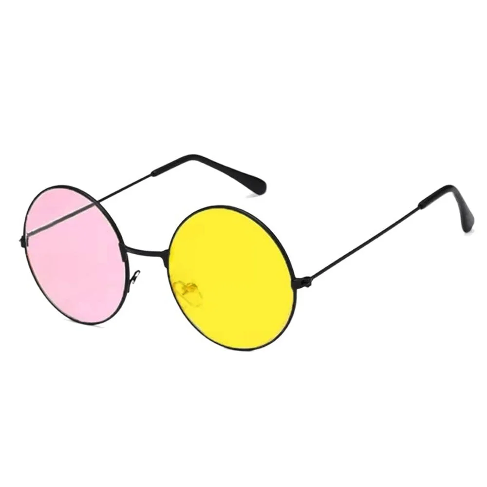 Rock The Scene 90's Round Sunglasses — view 2 Rock The Scene 90's Round Sunglasses — view 2