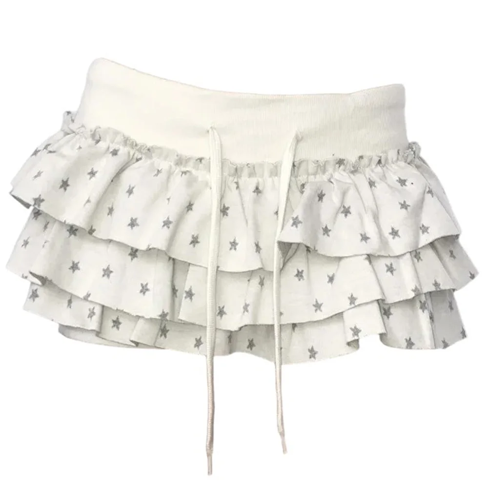 Star Girl Ruffled Mini Skirt — view 1 Star Girl Ruffled Mini Skirt — view 1