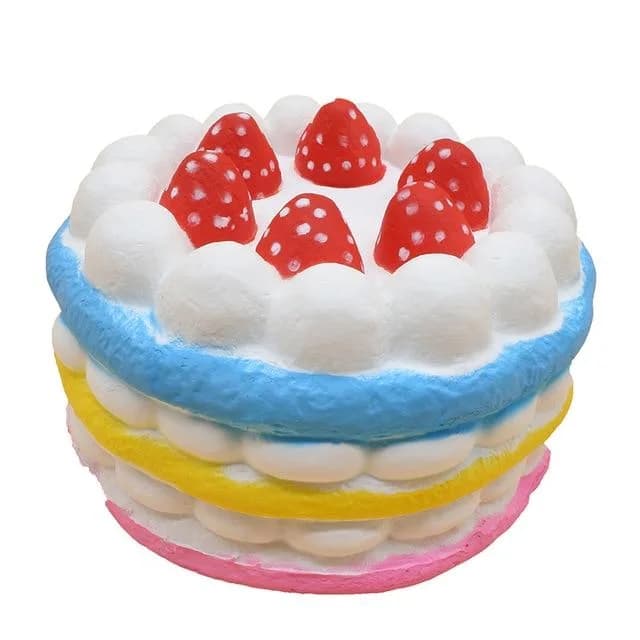 Strawberry Cake Squishy — view 1 Strawberry Cake Squishy — view 1