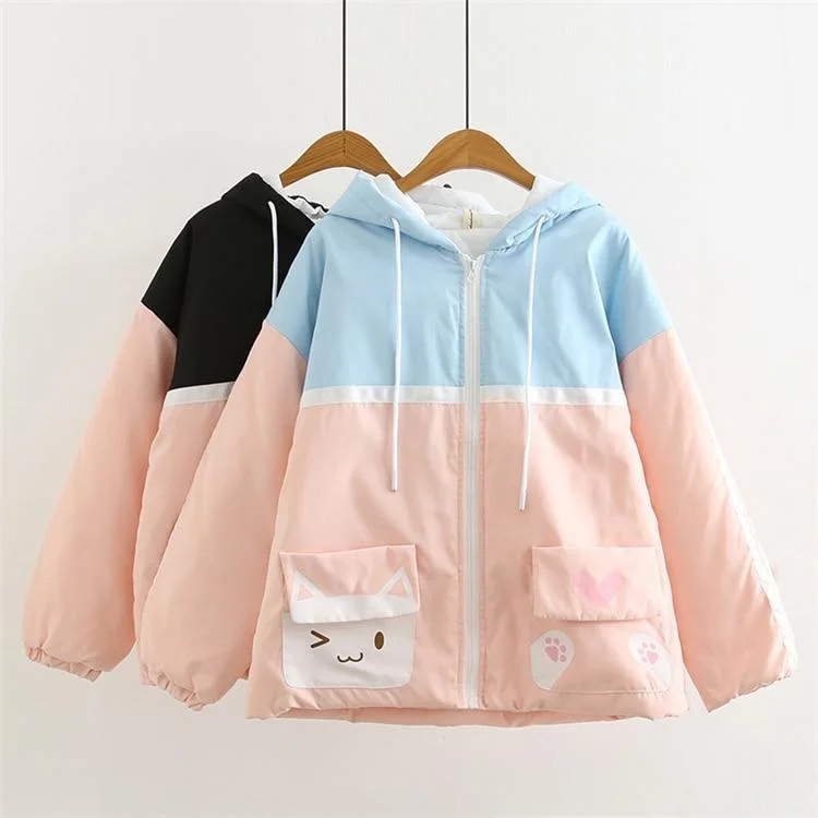 Sweet Kitten Windbreaker — view 2 Sweet Kitten Windbreaker — view 2