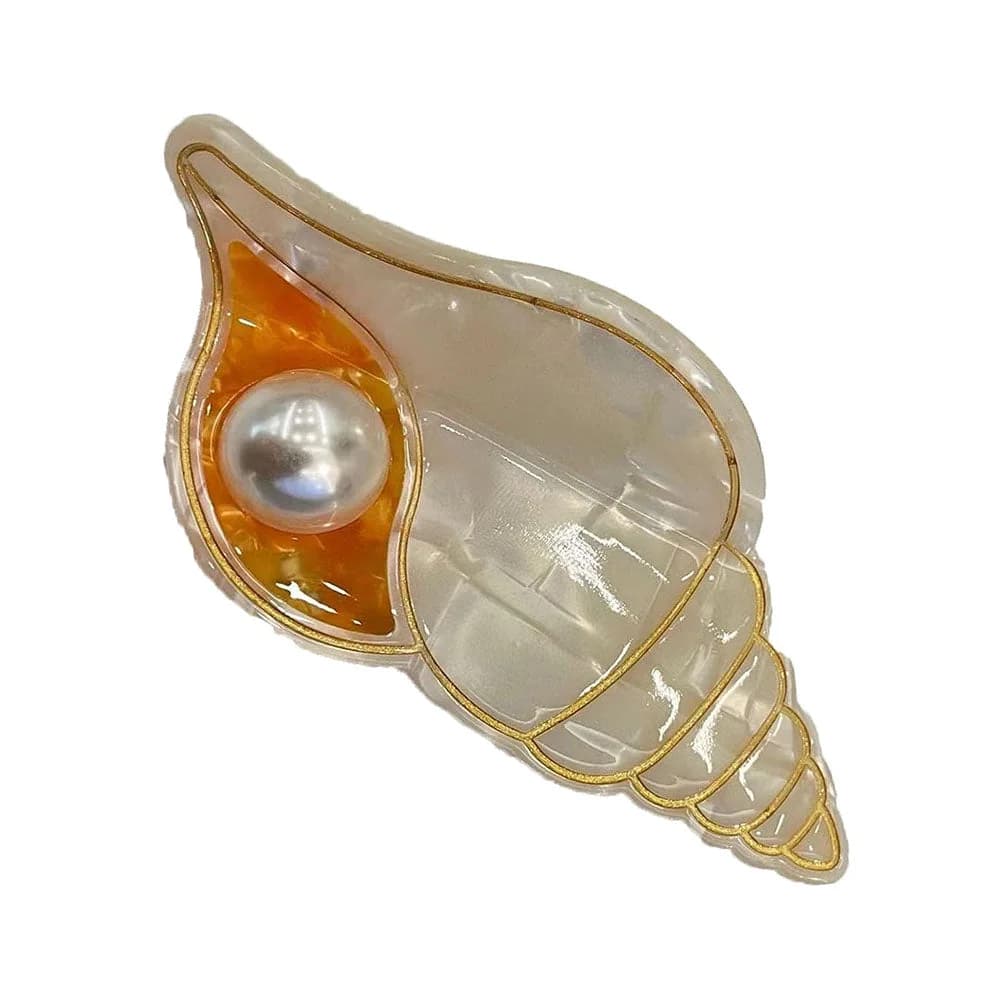 Seashell Mini Hair Clips — view 2 Seashell Mini Hair Clips — view 2