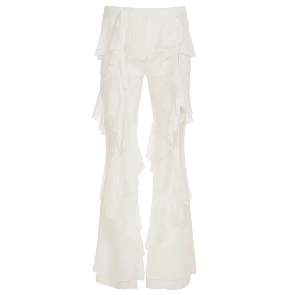 Lost In Paris Layered Ruffle Pants — view 1 Lost In Paris Layered Ruffle Pants — view 1