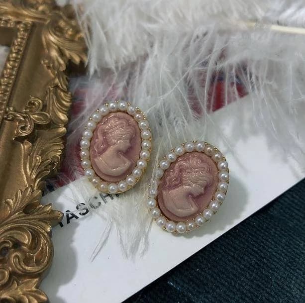 Vintage Queen Earrings — view 2 Vintage Queen Earrings — view 2