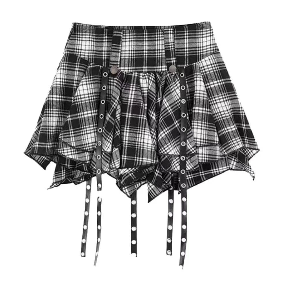 Come As You Are Plaid Skirt — view 2 Come As You Are Plaid Skirt — view 2