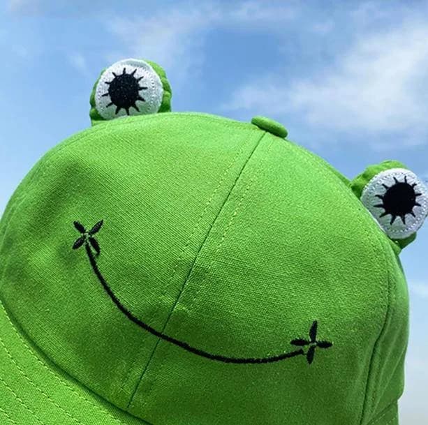 Froggy Hat — view 2 Froggy Hat — view 2