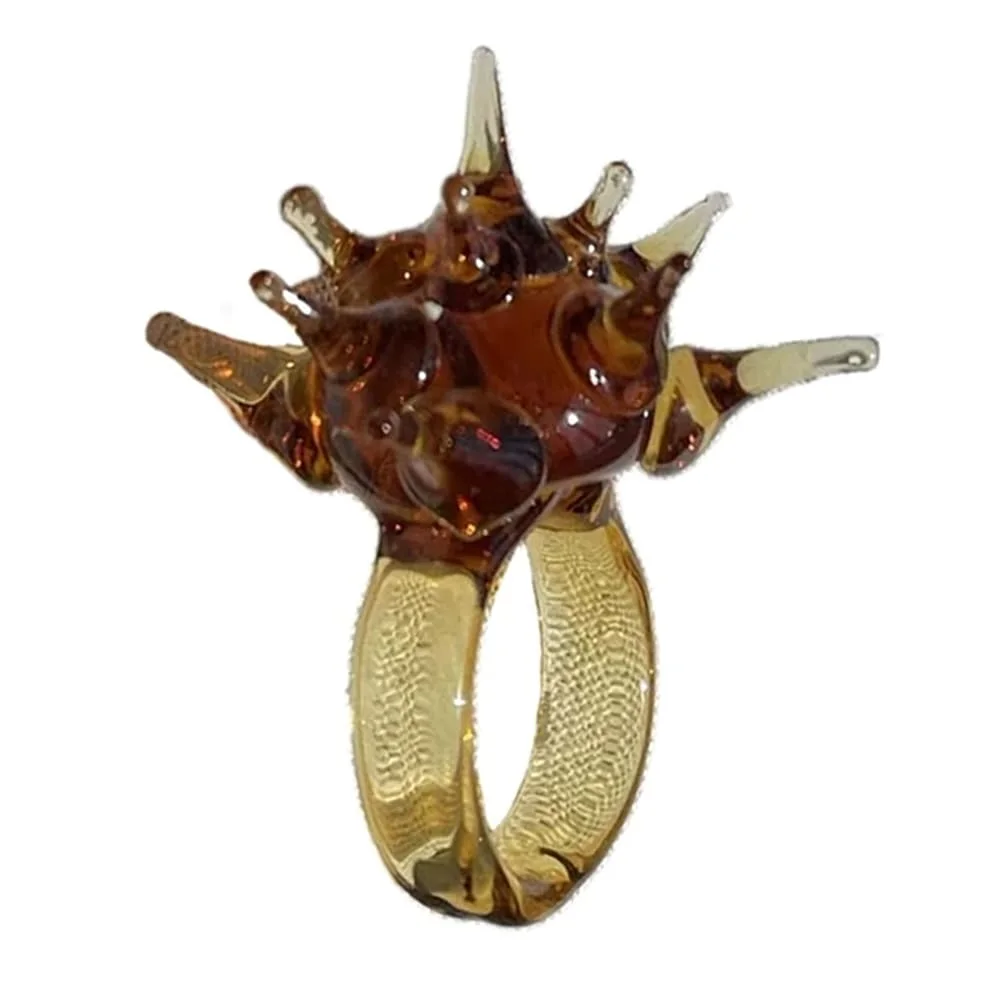 Deep Sea Aesthetic Spiky Ring — view 1 Deep Sea Aesthetic Spiky Ring — view 1