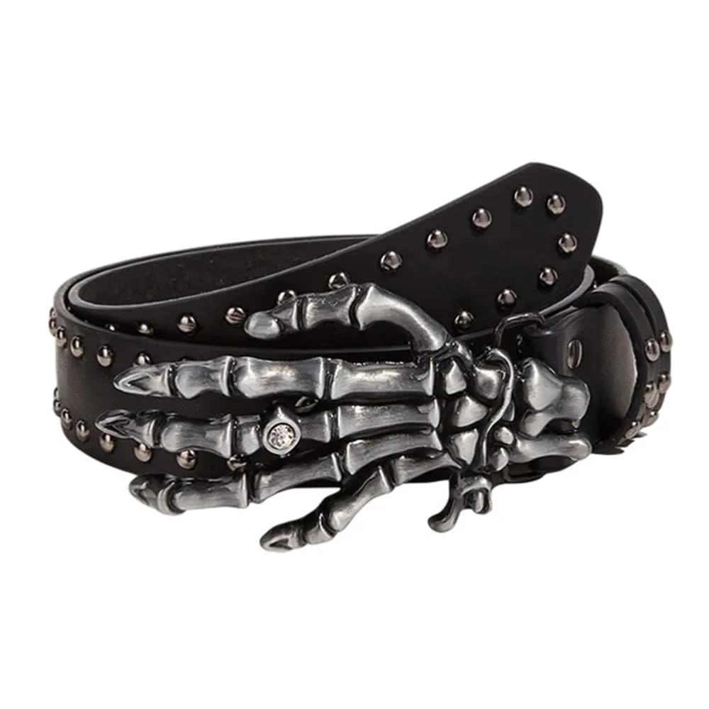 Grunge Skeleton Hand Belt — view 1 Grunge Skeleton Hand Belt — view 1