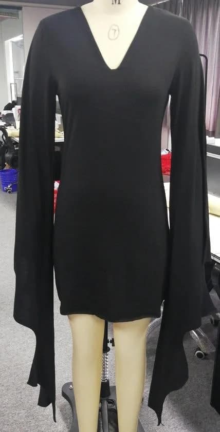 Forest Witch Hooded Dress — view 3 Forest Witch Hooded Dress — view 3