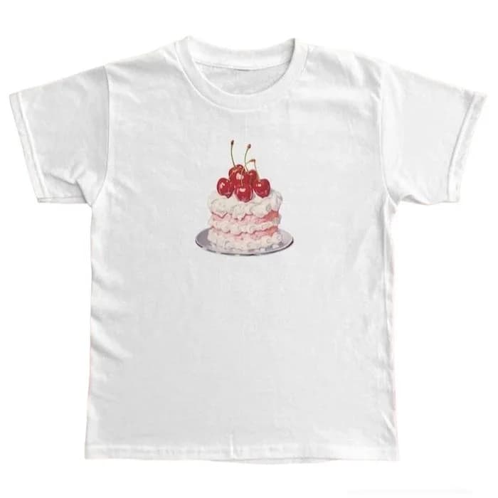 Birthday Cake Graphic Tee — view 1 Birthday Cake Graphic Tee — view 1