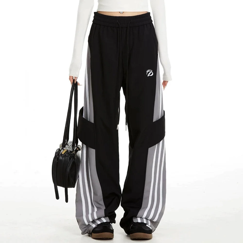 Blokette Style Cargo Stripe Pants — view 2 Blokette Style Cargo Stripe Pants — view 2