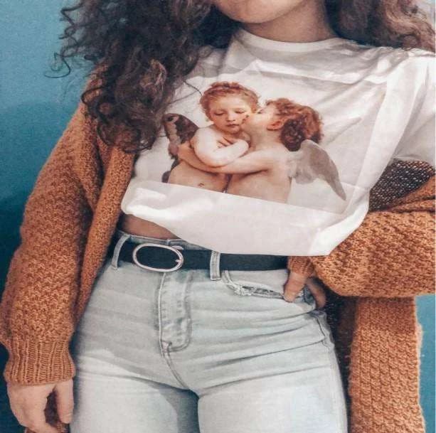Angel Kiss T shirt — view 2 Angel Kiss T shirt — view 2