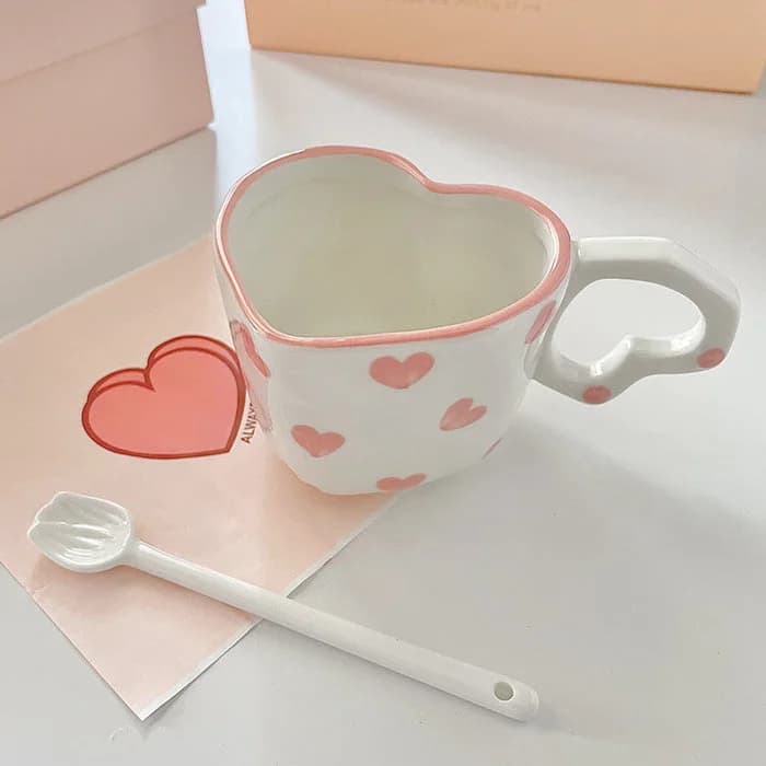Sweetheart Ceramic Cup — view 2 Sweetheart Ceramic Cup — view 2