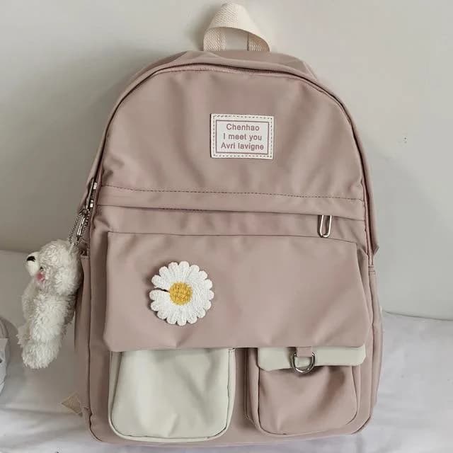 Kawaii Daisy Backpack — view 2 Kawaii Daisy Backpack — view 2