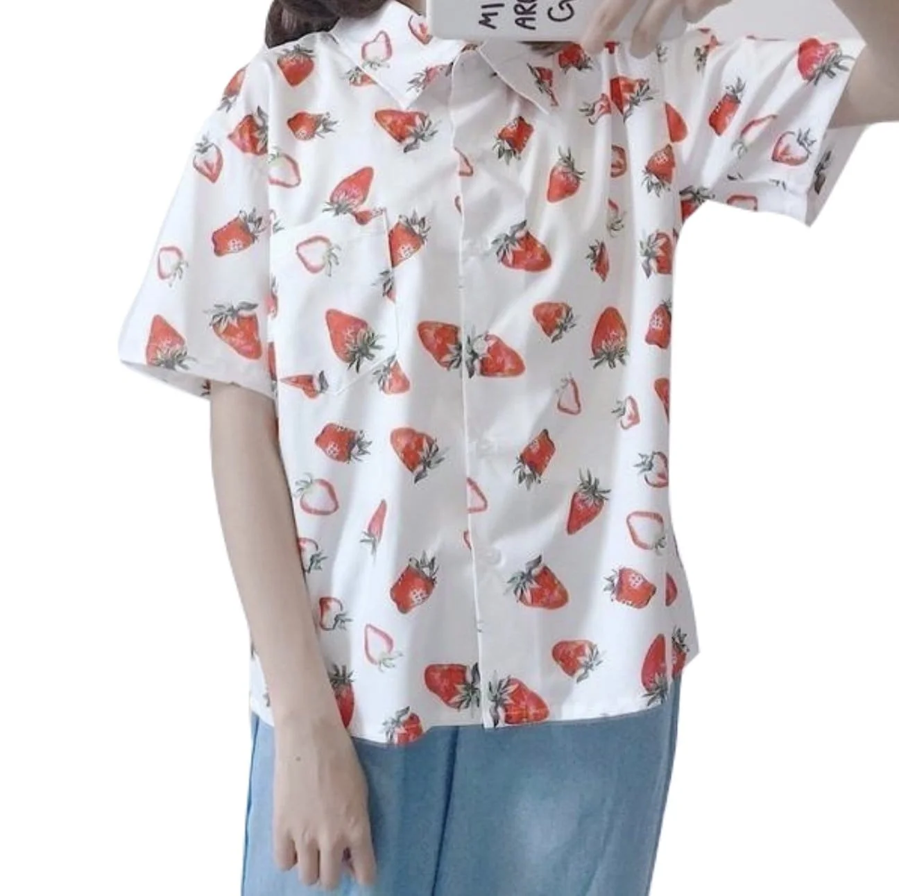Strawberry Sweetie Blouse — view 2 Strawberry Sweetie Blouse — view 2