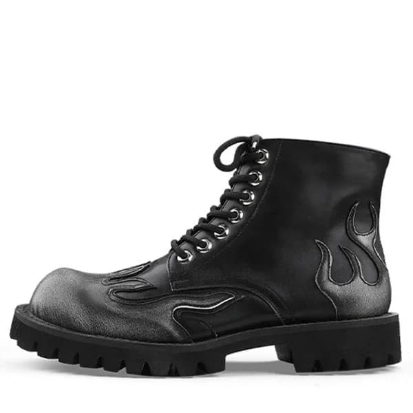 Feel The Burn Combat Boots — view 2 Feel The Burn Combat Boots — view 2