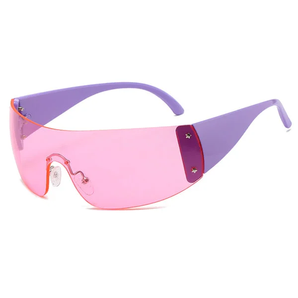 Y2K Rimless Sunglasses — view 1 Y2K Rimless Sunglasses — view 1