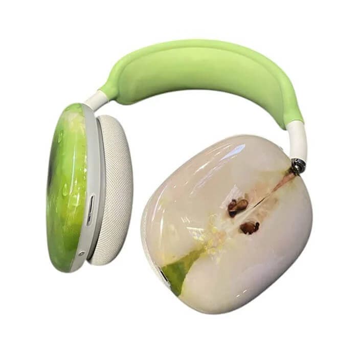 Green Apple AirPods Max Case — view 2 Green Apple AirPods Max Case — view 2