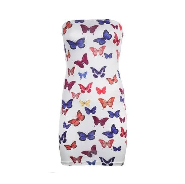 Aesthetic Butterfly Mini Dress — view 1 Aesthetic Butterfly Mini Dress — view 1