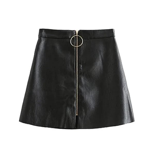 High Waist Mini Skirt — view 1 High Waist Mini Skirt — view 1
