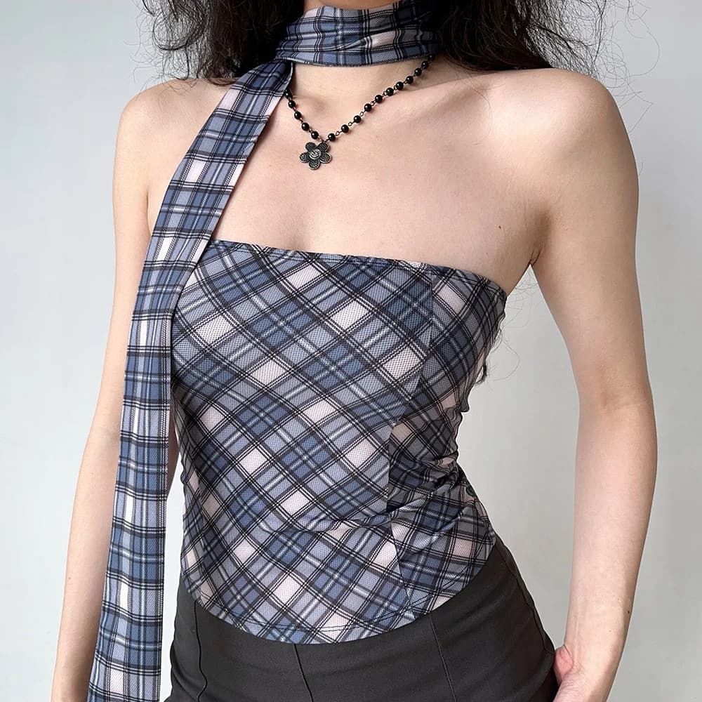 Gossip Goes Around Scarf Neck Top — view 2 Gossip Goes Around Scarf Neck Top — view 2
