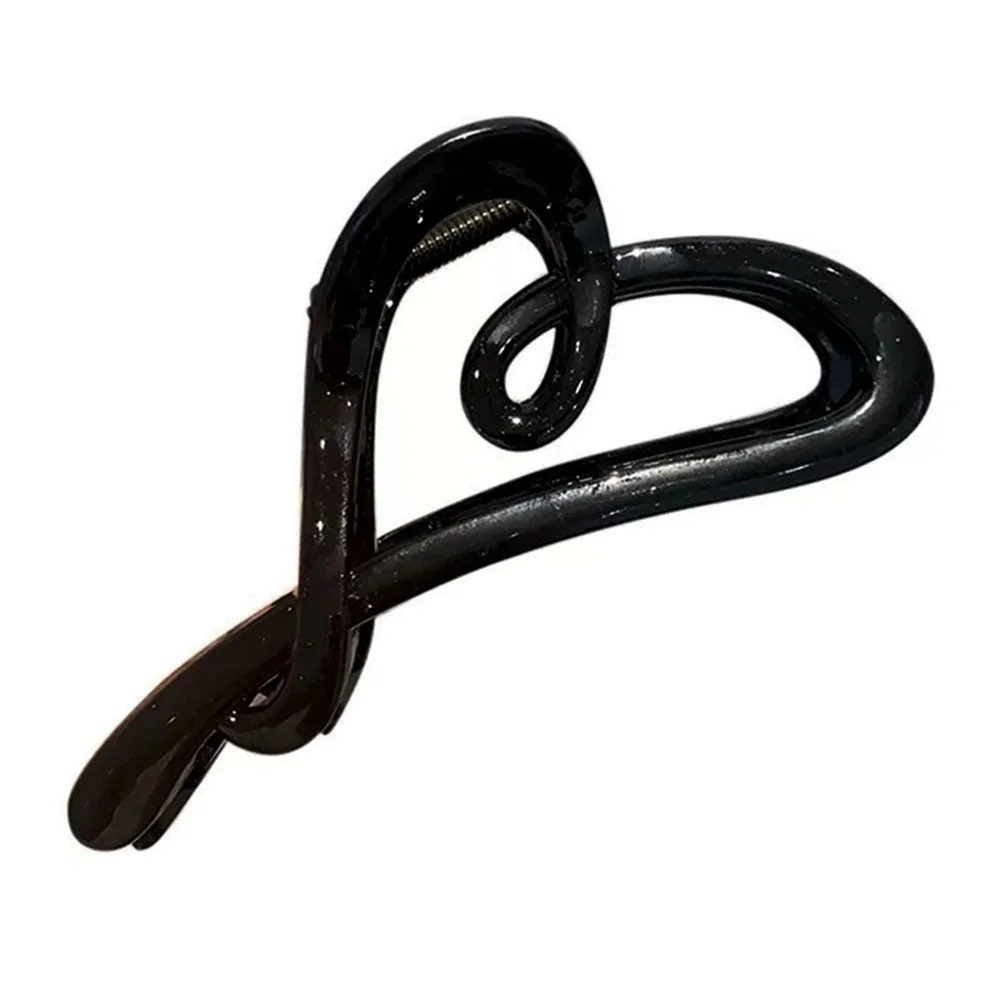 90's Style Heart-Shaped Hair Claw — view 1 90's Style Heart-Shaped Hair Claw — view 1