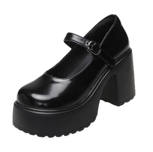 Coquette Chunky High Heels — view 2 Coquette Chunky High Heels — view 2
