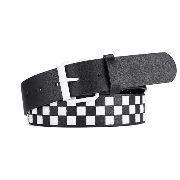 Outfit Maker Checker Belt — view 2 Outfit Maker Checker Belt — view 2