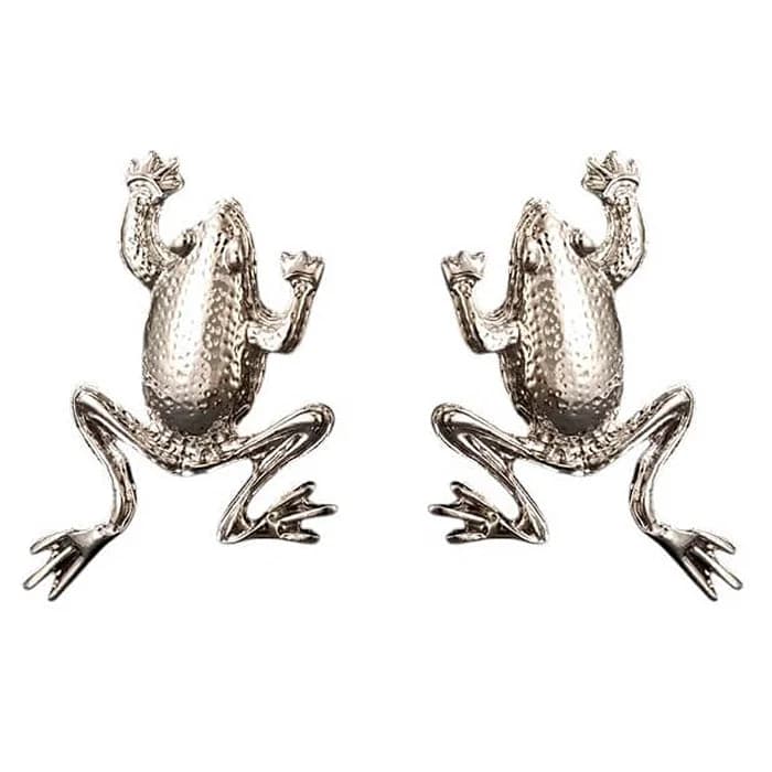 Frog Stud Earrings — view 1 Frog Stud Earrings — view 1