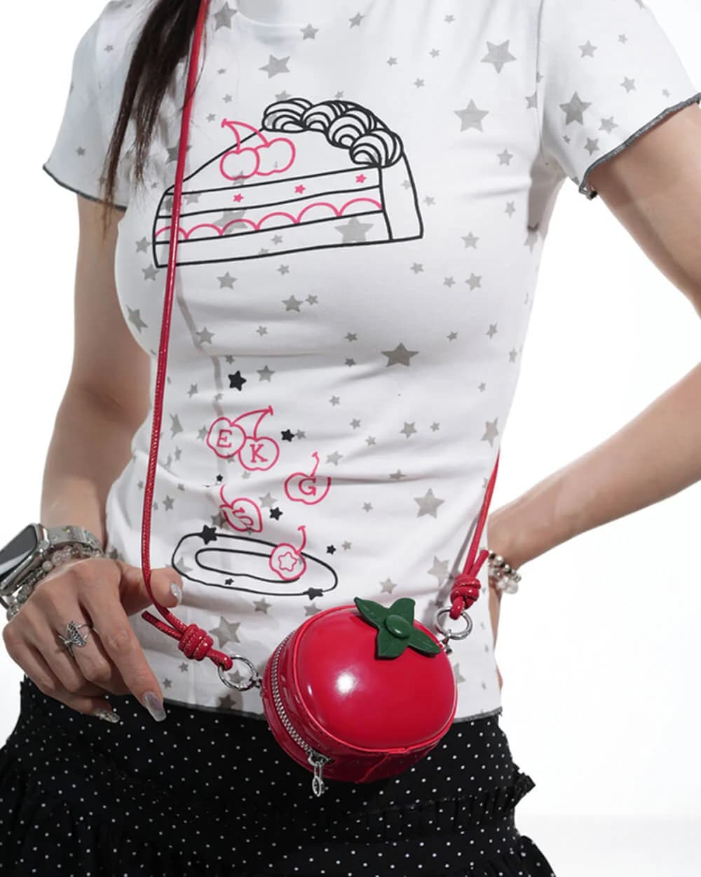 Tomato Mini Purse — view 2 Tomato Mini Purse — view 2