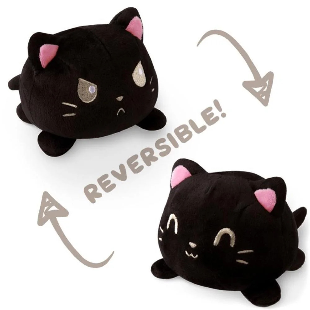 Reversible Cat Plush — view 1 Reversible Cat Plush — view 1