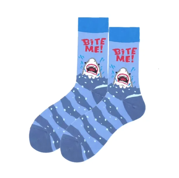 Bite Me Socks — view 1 Bite Me Socks — view 1