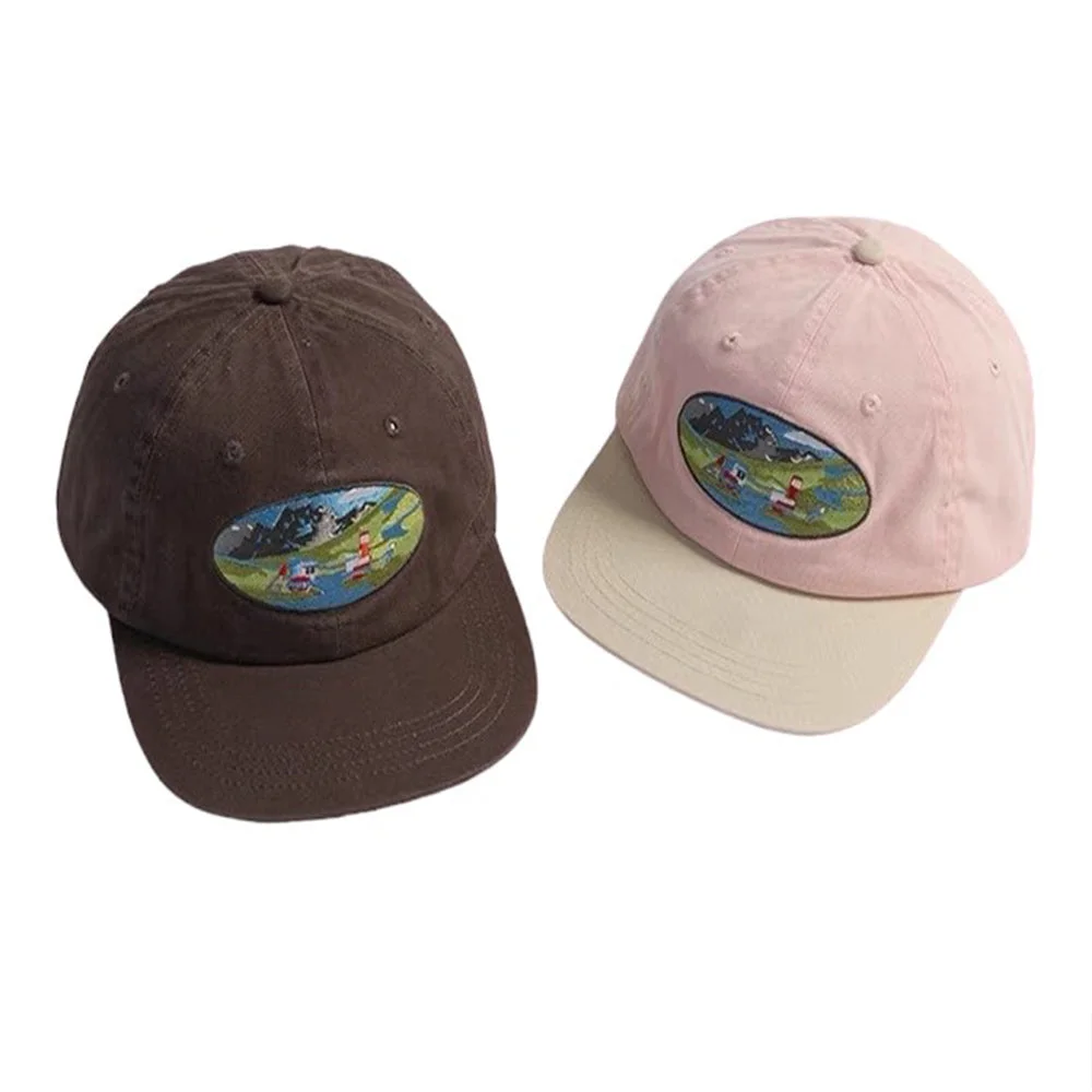 River Lighthouse Embroidery Cap — view 2 River Lighthouse Embroidery Cap — view 2
