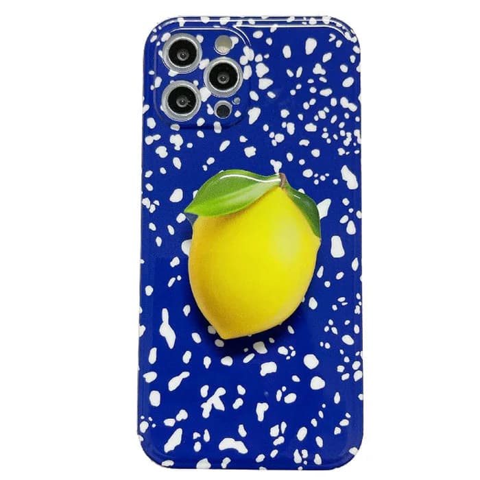 Sicilian Lemon iPhone Case — view 1 Sicilian Lemon iPhone Case — view 1