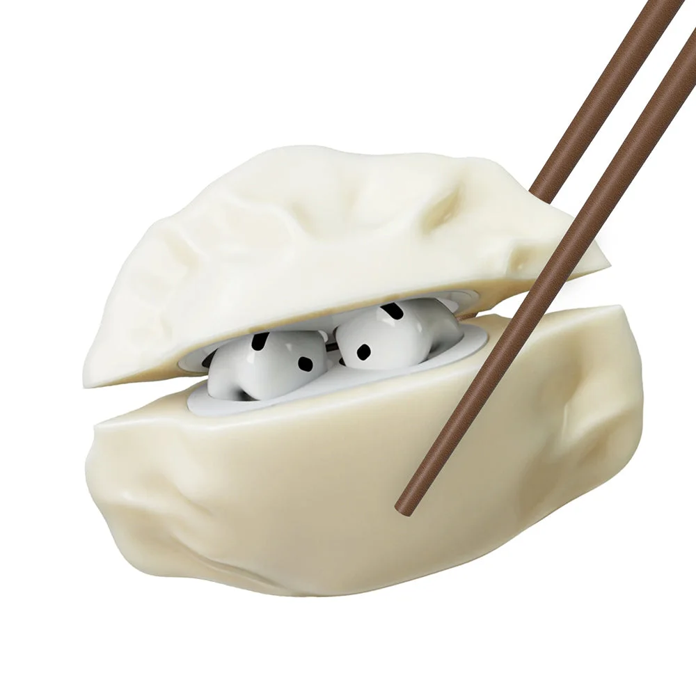 Cute Gyoza AirPods Case — view 2 Cute Gyoza AirPods Case — view 2