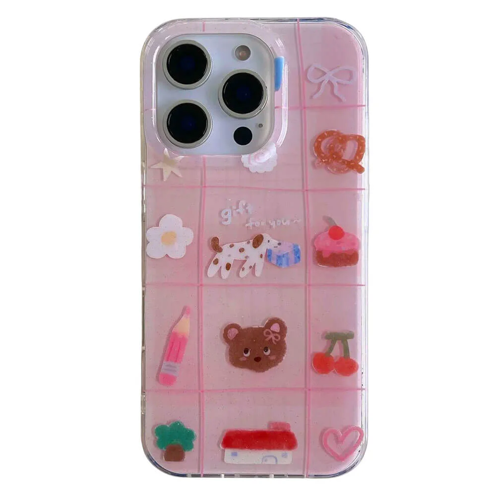 Soft Girl Essentials iPhone Case — view 1 Soft Girl Essentials iPhone Case — view 1