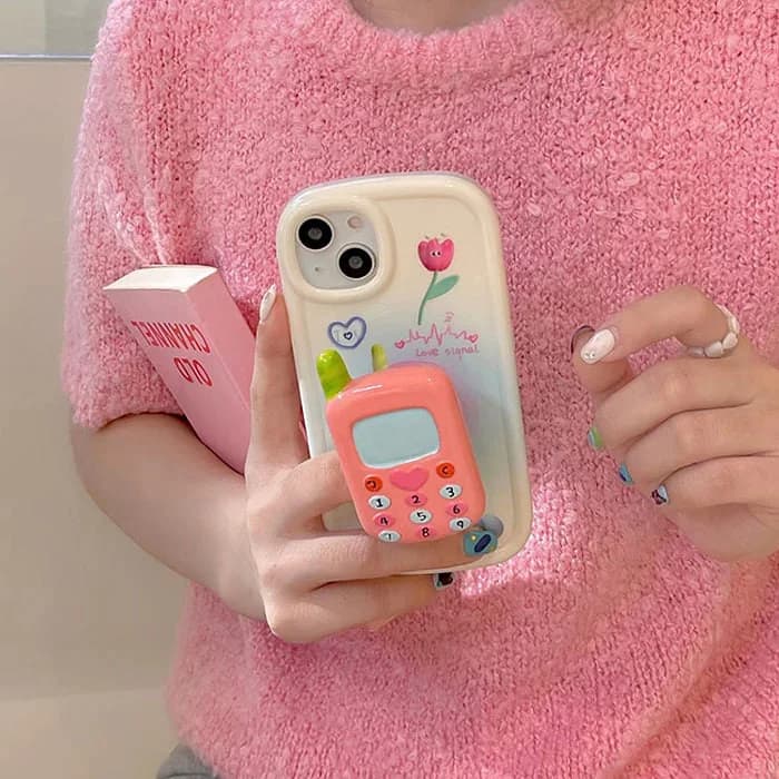Missed Calls iPhone Case — view 2 Missed Calls iPhone Case — view 2