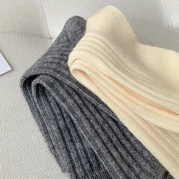 Ribbed Wool Socks — view 2 Ribbed Wool Socks — view 2
