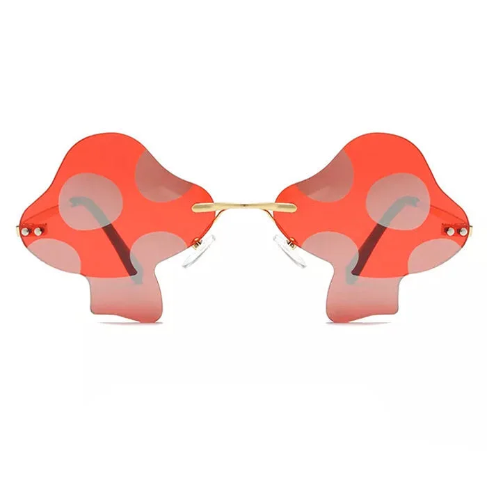 Psychedelic Fantasy Mushroom Sunglasses — view 2 Psychedelic Fantasy Mushroom Sunglasses — view 2