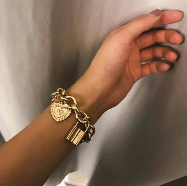 Lock To My Heart Bracelet — view 2 Lock To My Heart Bracelet — view 2