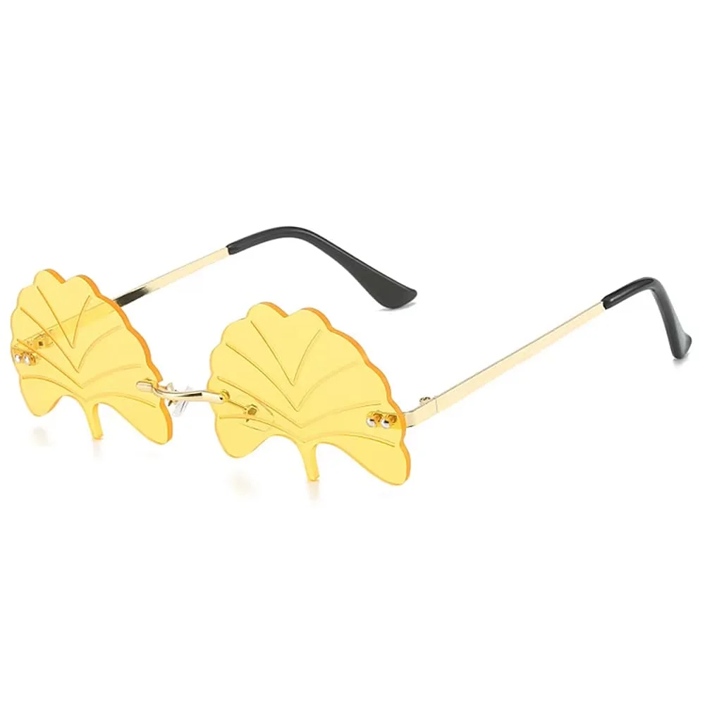 Leaf Shaped Sunglasses — view 2 Leaf Shaped Sunglasses — view 2