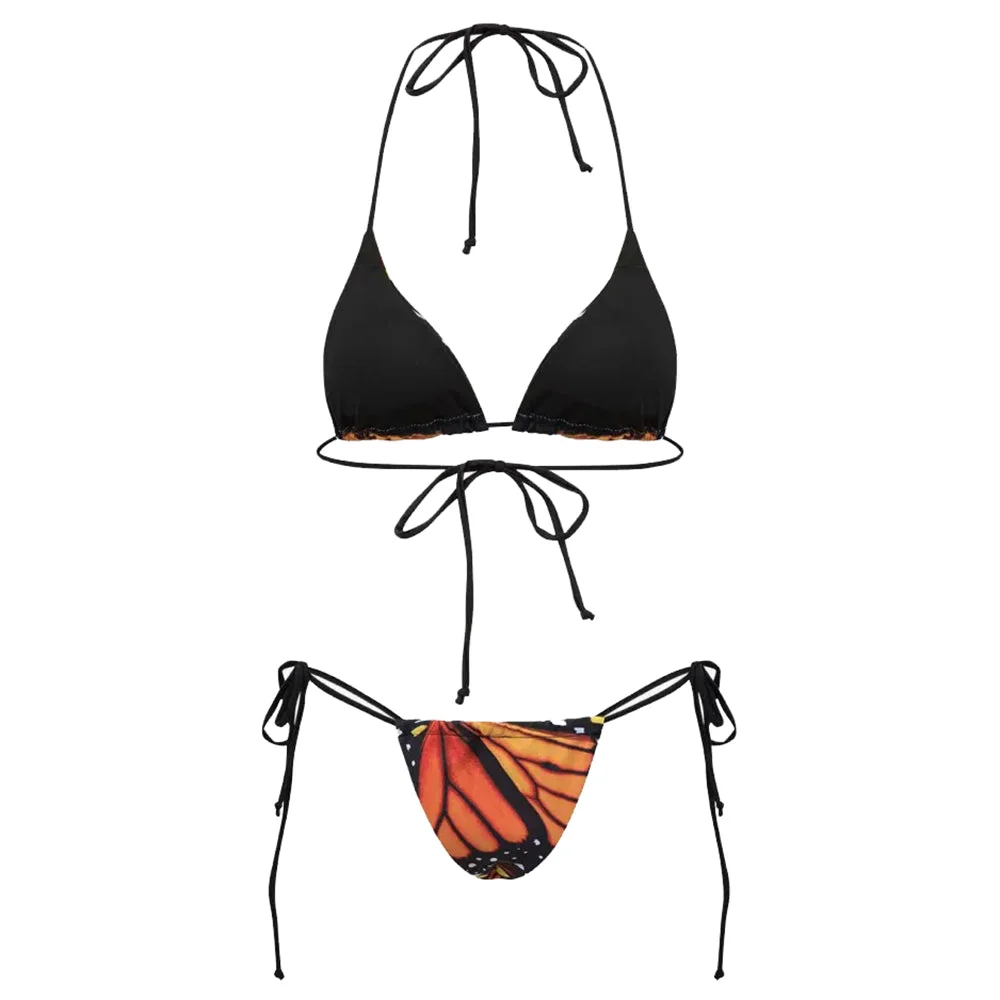 Butterfly Print Bikini Set — view 2 Butterfly Print Bikini Set — view 2