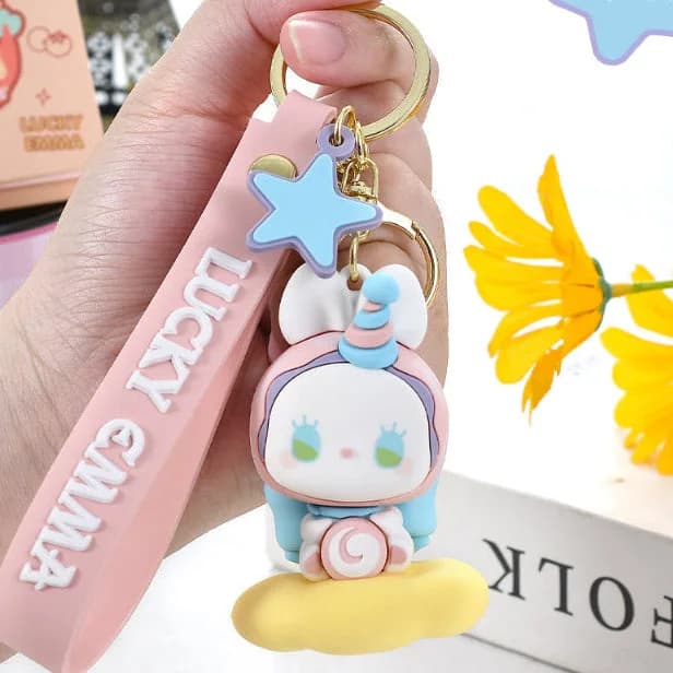 MJ Studio: Lucky Emma Baby Keychain — view 2 MJ Studio: Lucky Emma Baby Keychain — view 2